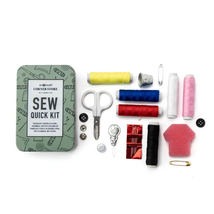 Corner Store On-The-Go Sewing Repair Kit