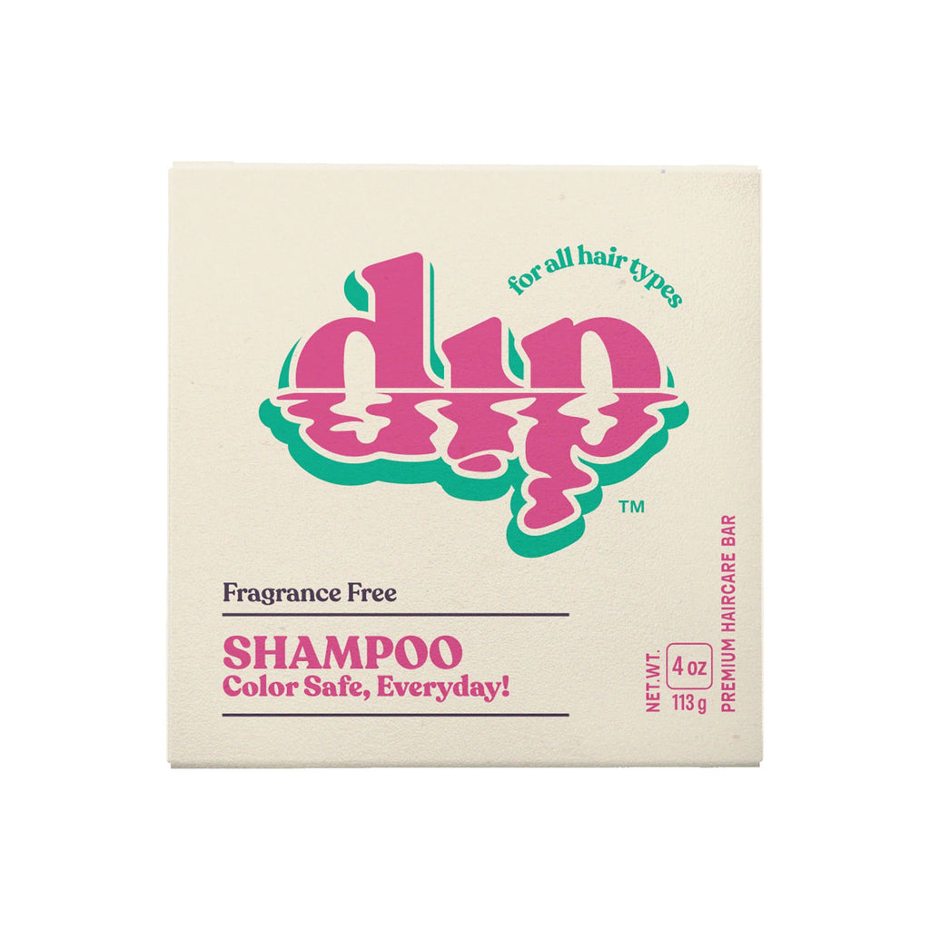 Dip Natural Color Safe Shampoo Bar For Every Day - Fragrance Free
