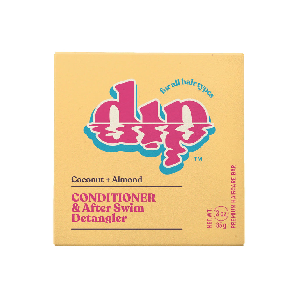 Dip Natural Conditioner Bar & After Swim Detangler - Coconut & Almond