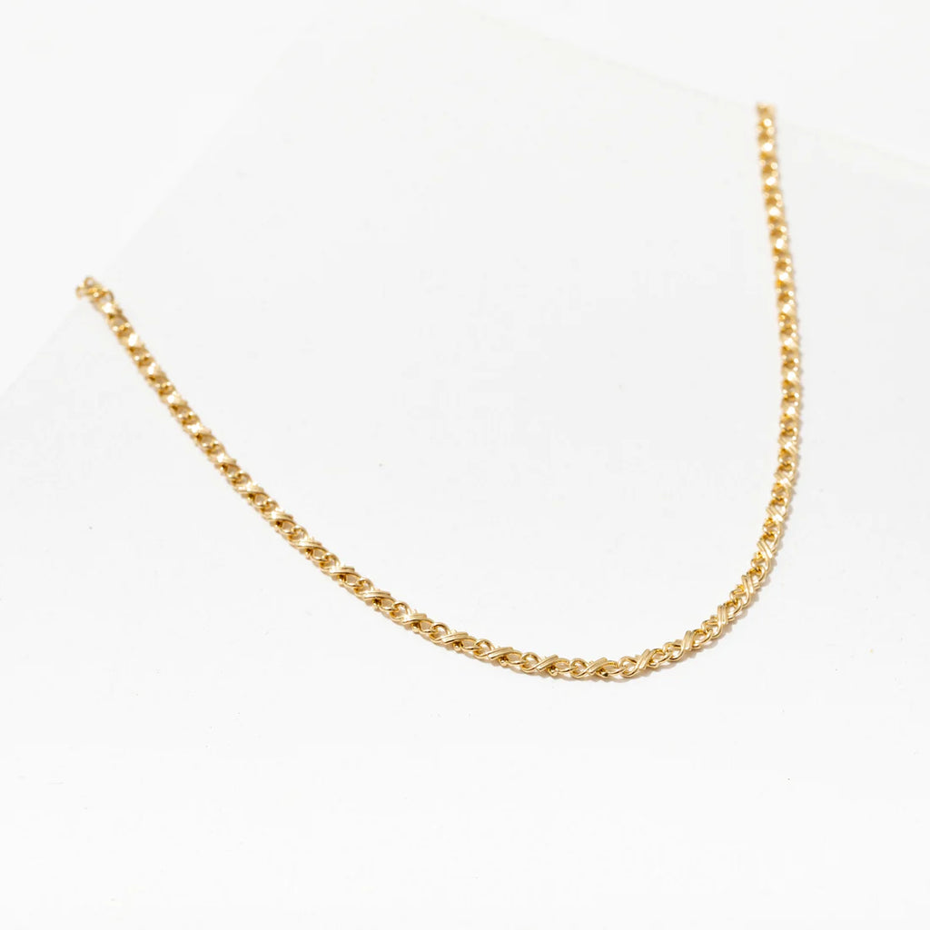 Larissa Loden Jewelry Gold Dua Necklace - Local Jewelry