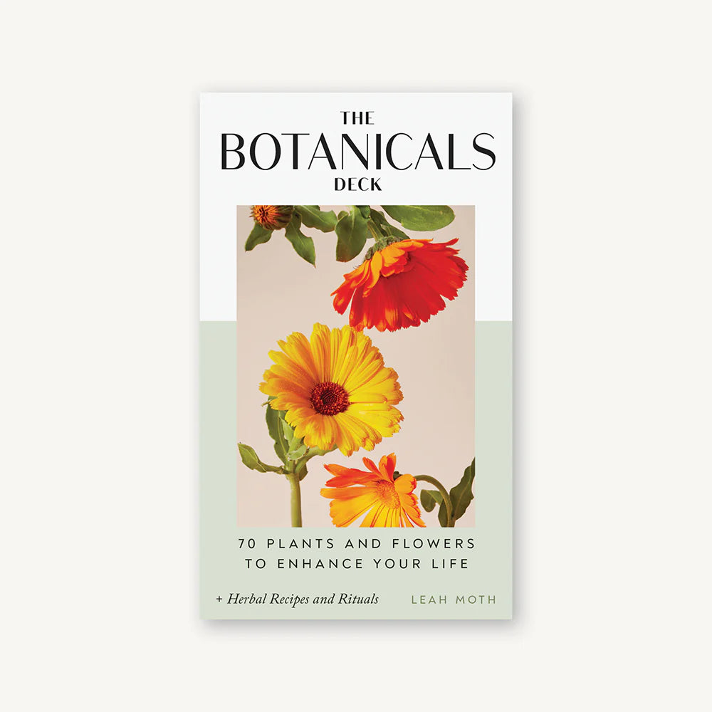 The Botanicals Deck: 70 Plants and Flowers to Enhance Your Life + Herbal Recipes and Rituals by Leah Moth