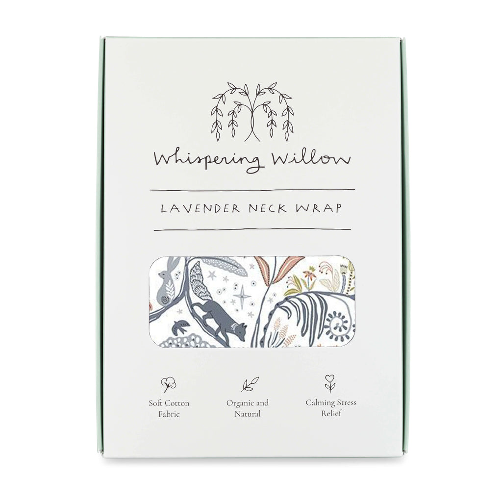 Whispering Willow Muscle Therapy Relaxation Lavender and Flax Seed Neck Wrap - Secret Forest