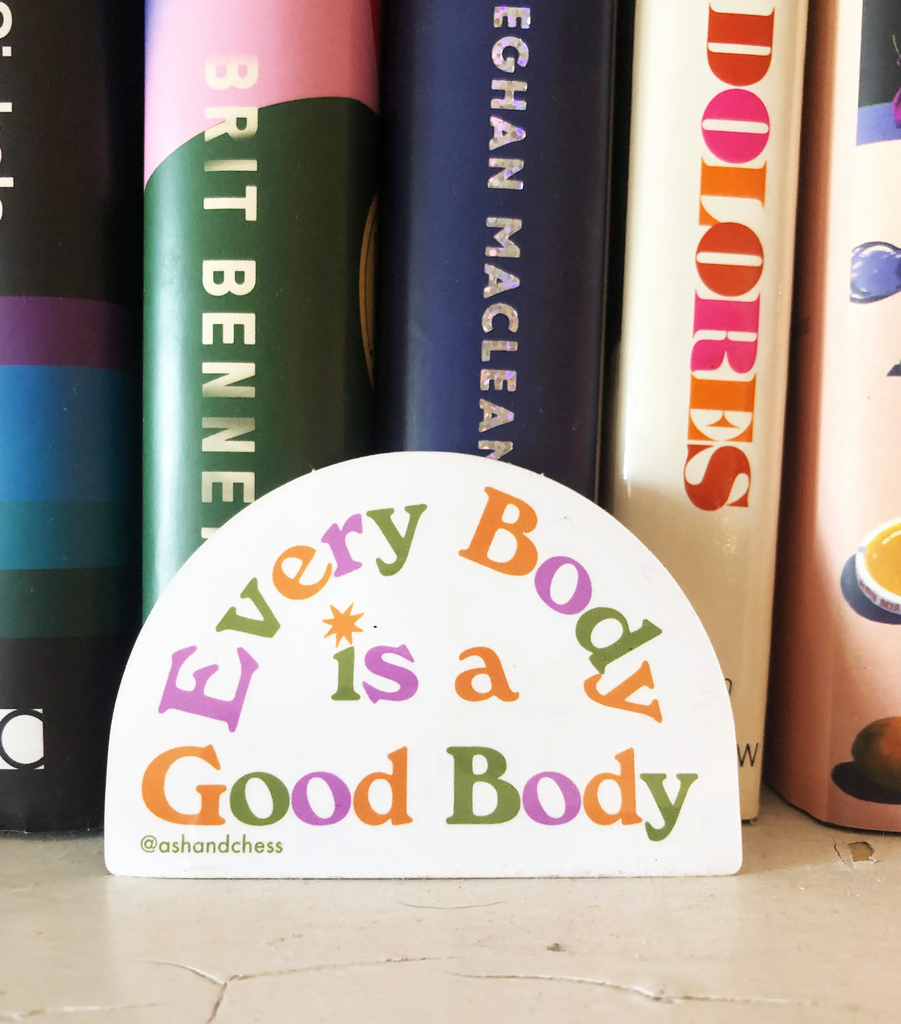 Ash + Chess Sticker - Every Body Is A Good Body