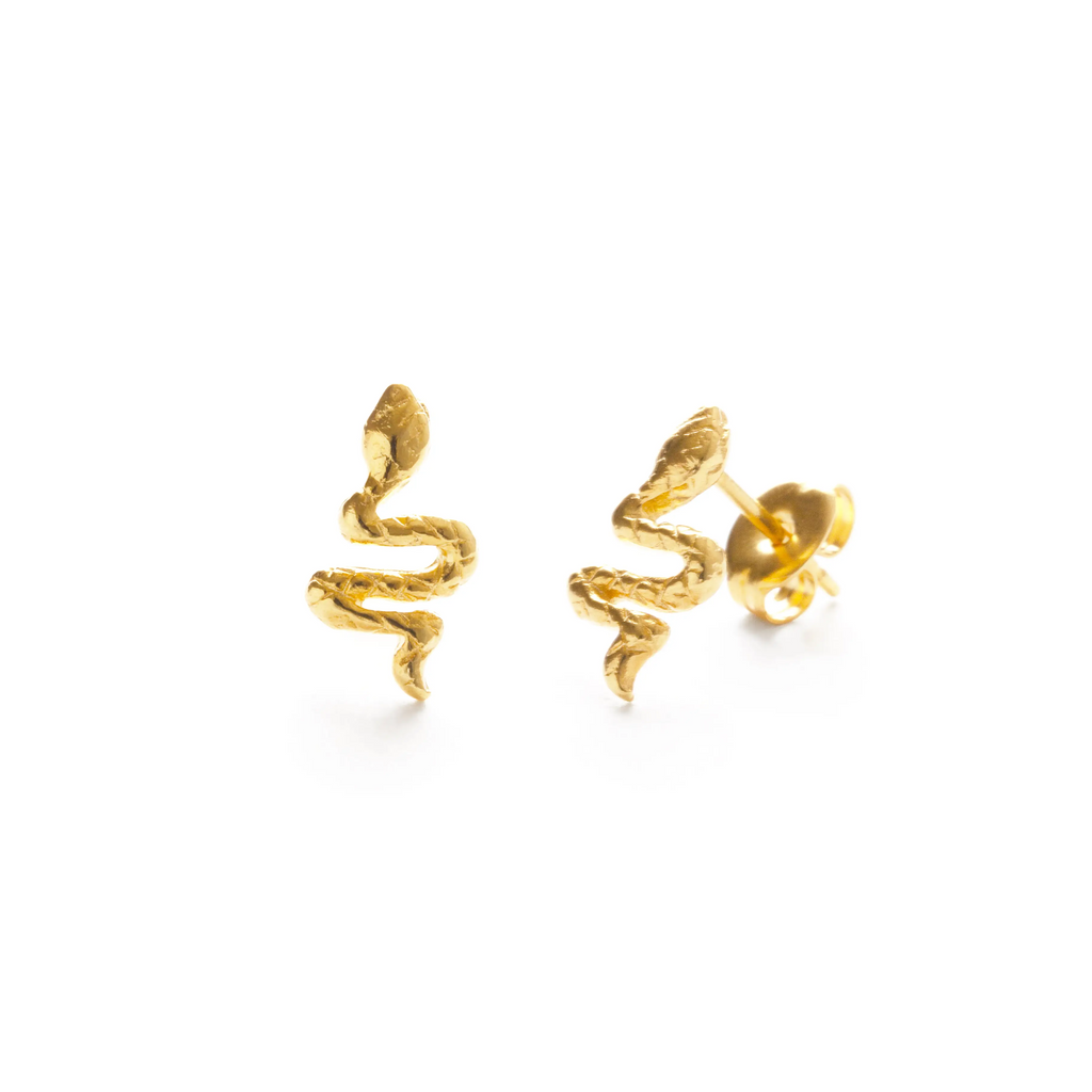 Amano Studio Jewelry Teeny Tiny Serpent Stud Earrings