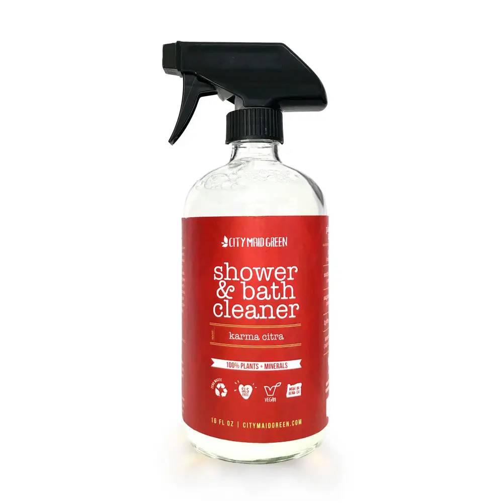 City Maid Green Plant Based Chemical Free Bath + Shower Cleaner