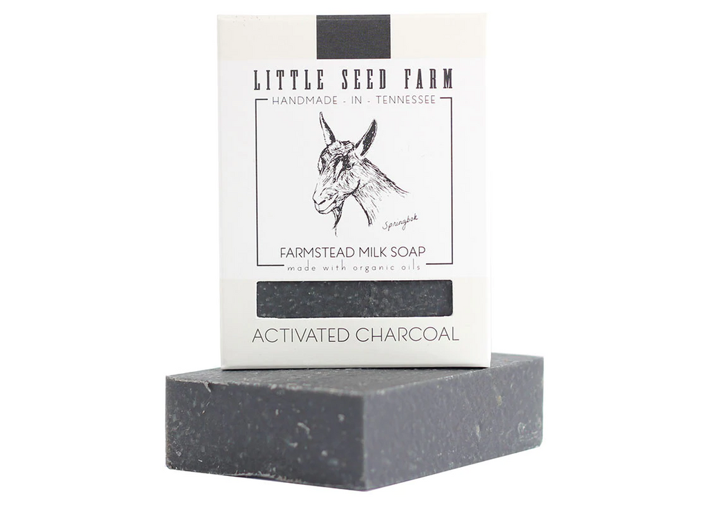 Little Seed Farm Activated Charcoal Goat's Milk Soap