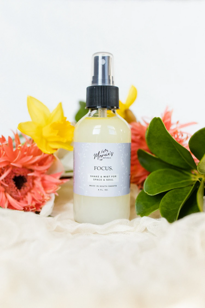 Marnie's Naturals Focus. Grounding and Purifying Aromatherapy Spray
