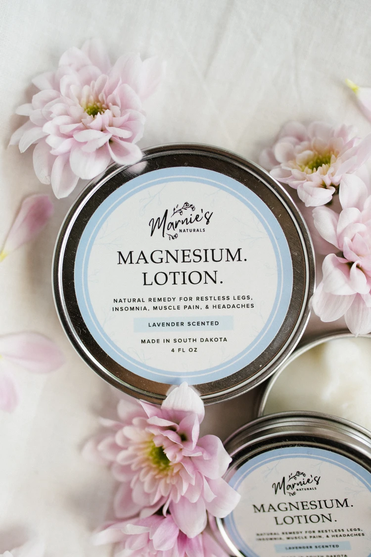 Marnie's Naturals Magnesium Lotion Cream Terra Shepherd Boutique