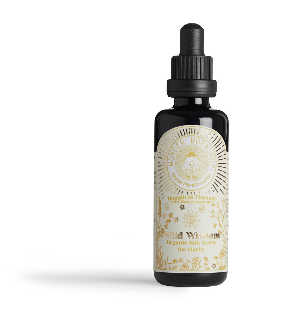 Wunder Workshop WILD WISDOM Herbal Tincture for Clarity and Focus