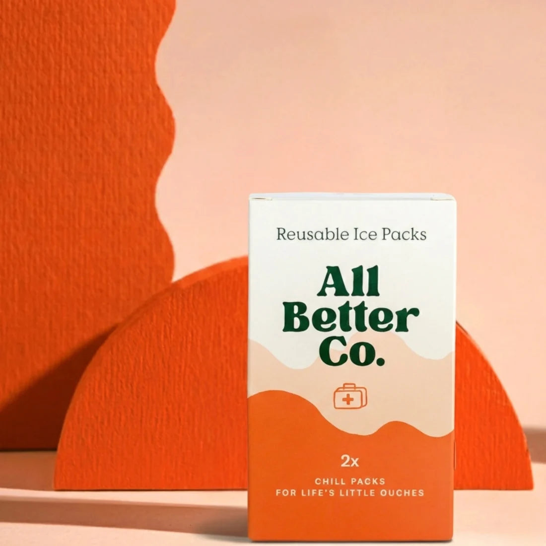 All Better Co. Reusable Chill Pack - Set of 2 Flexible Gel Packs ...
