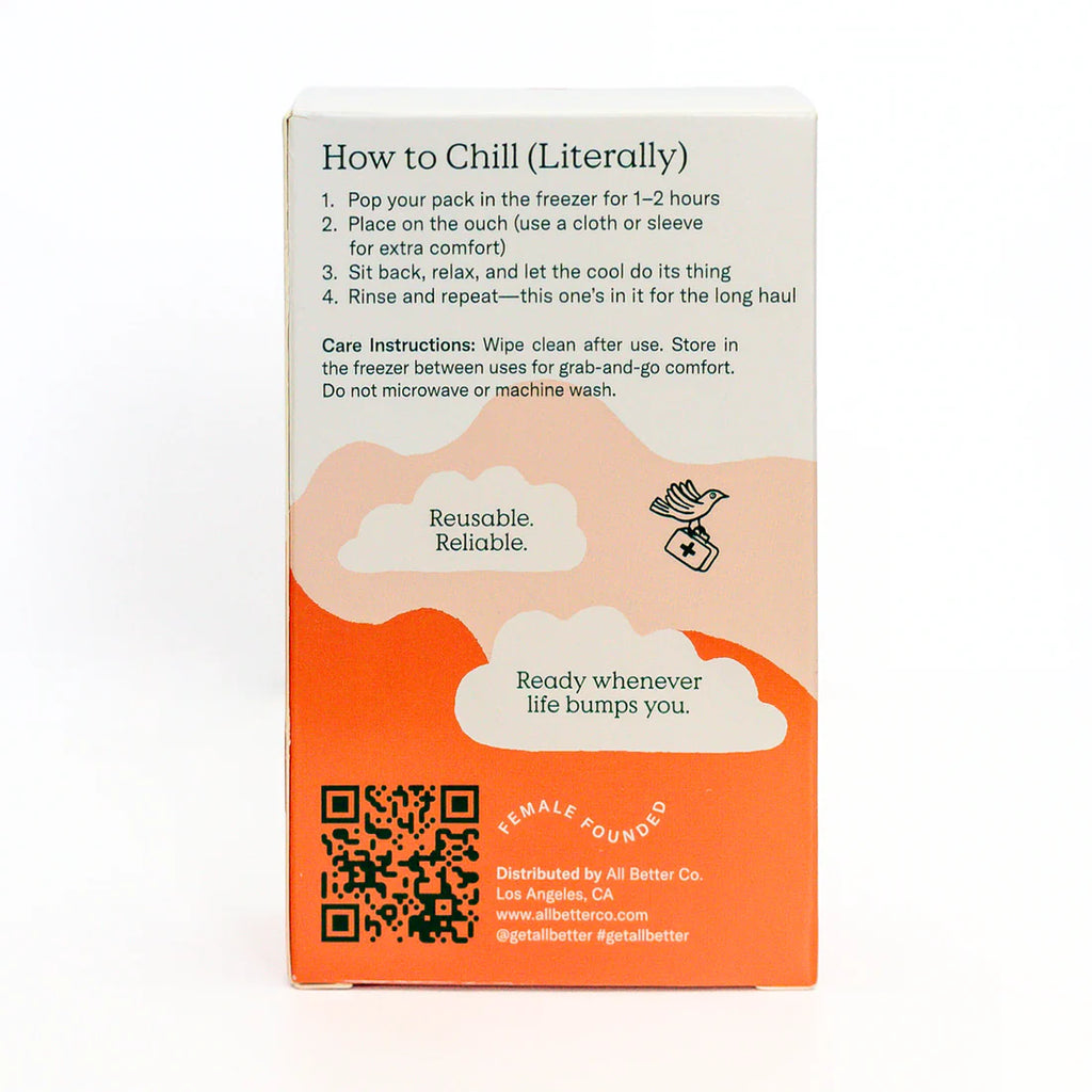 All Better Co. Reusable Chill Pack - Set of 2 Flexible Gel Packs ...