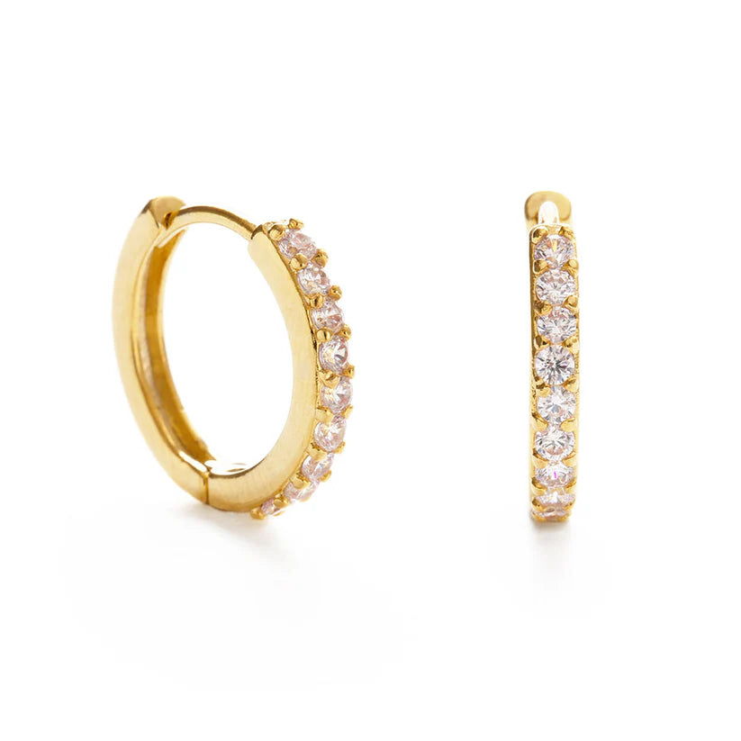 Amano Studio Jewelry Crystal Hoop Earrings