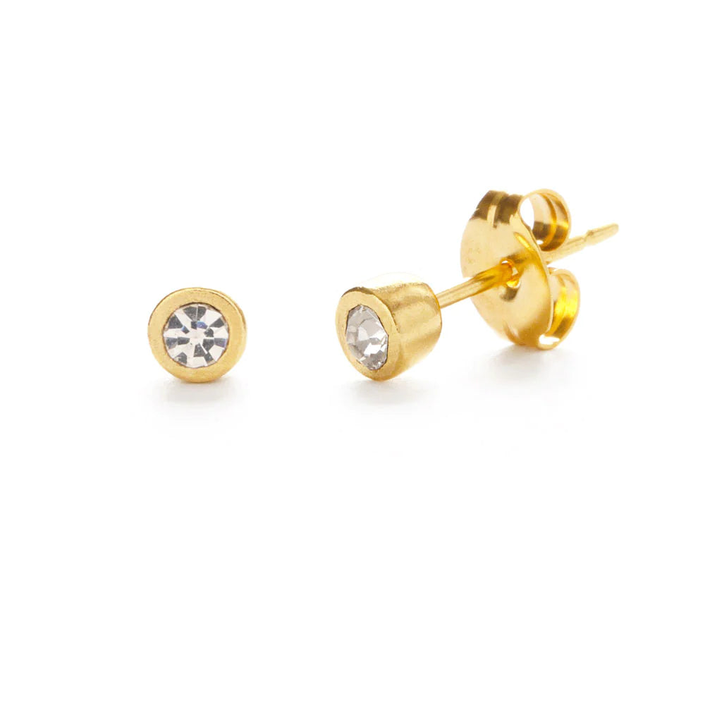 Amano Studio Jewelry Crystal Tiny Dot Stud Earrings