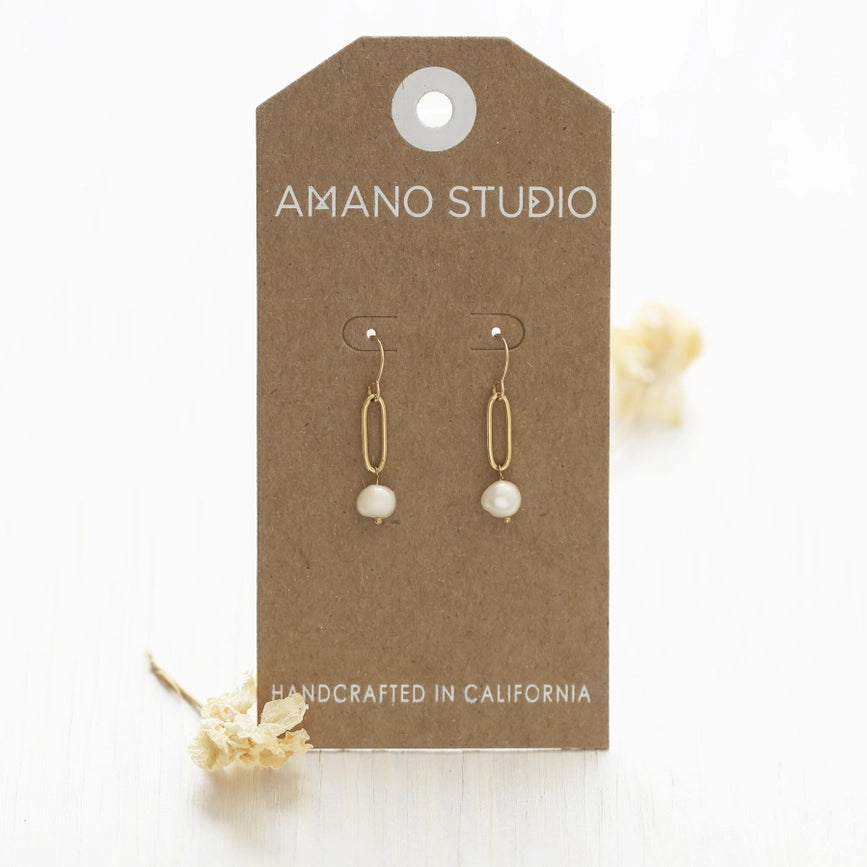 Amano Studio Jewelry Sweet Baby Jane Pearl Drop Earrings