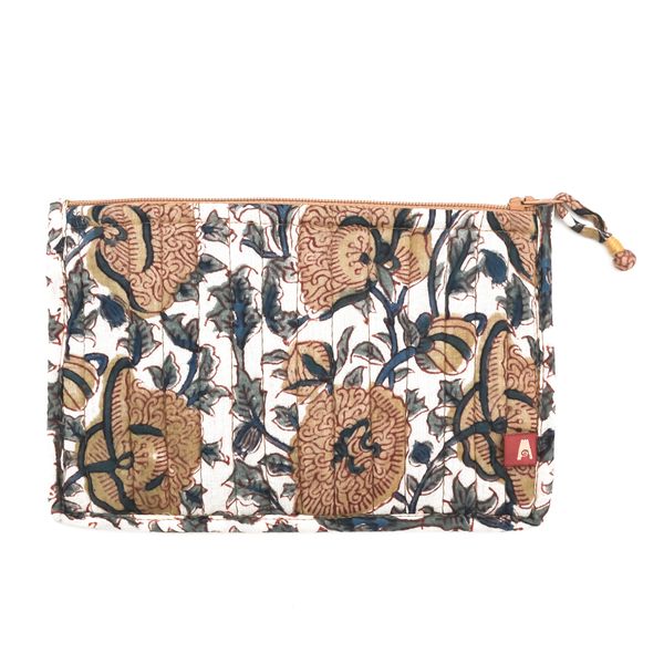 Anju Jewelry Medium Flat Kantha Pouch in Assorted Colors