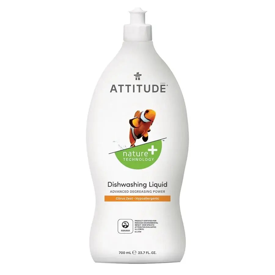 Attitude Living Liquid Dish Soap - Citrus Zest