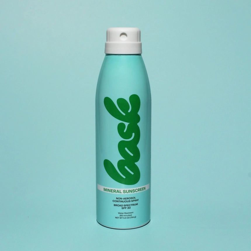 Bask Sunscreen Spf 30 Mineral Non-Aerosol Spray - Fragrance Free Reef ...