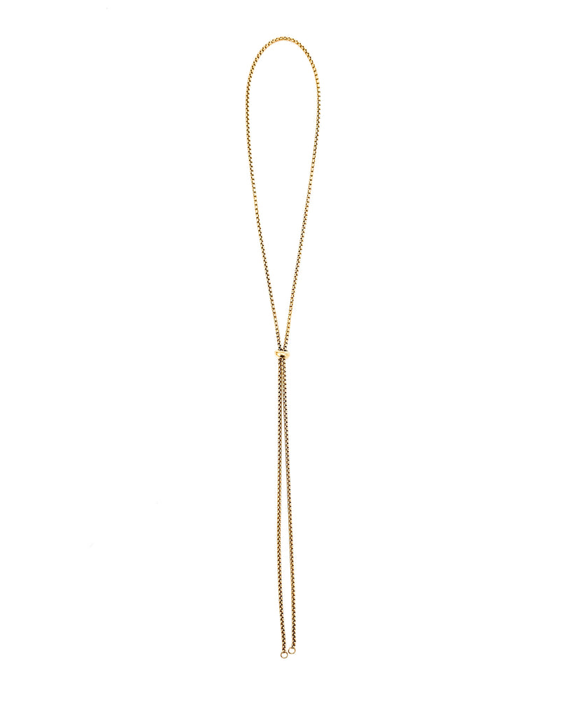 Beljoy Halsey Sliding Bead Lariat Statement Necklace