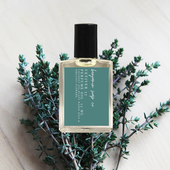 Benjamin Soap Co. Natural Plant-Based Perfume Roller - Vetiver 57