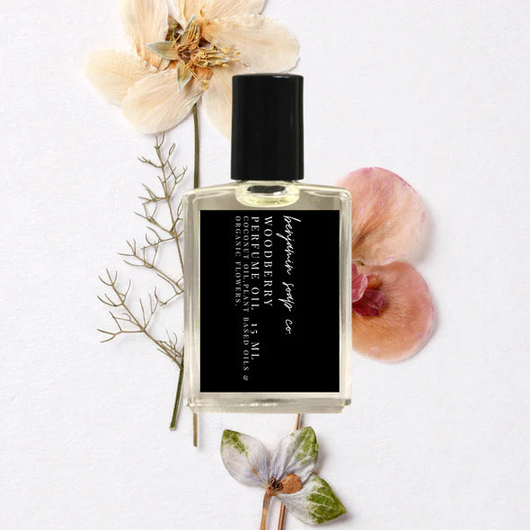 Benjamin Soap Co. Natural Plant-Based Perfume Roller - Woodberry