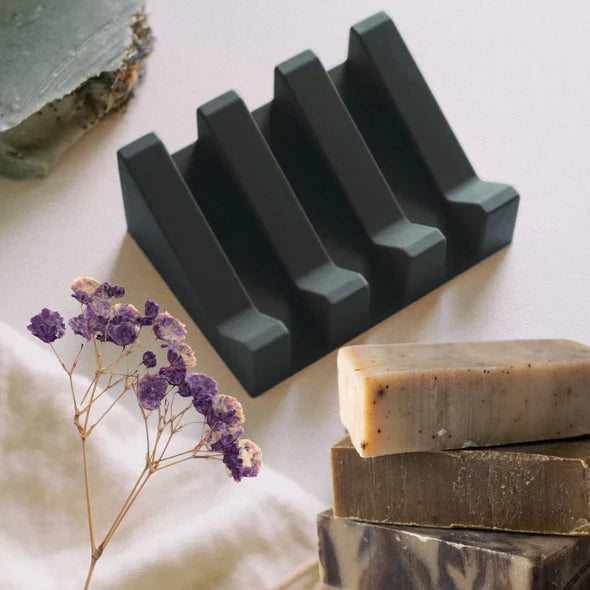 Benjamin Soap Co Draining Silicone Soap Saver Shelf