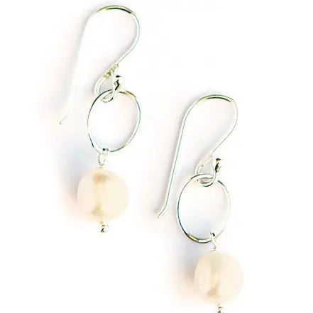 Fair Trade Pearl Earrings
