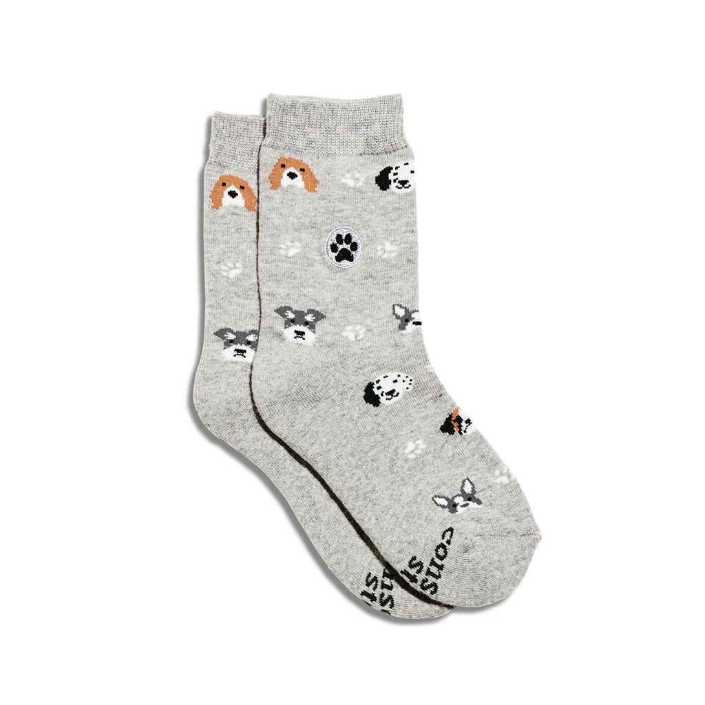 Conscious Step KIDS Socks that Save Dogs Best Friends Animal Society - Hound Headshots