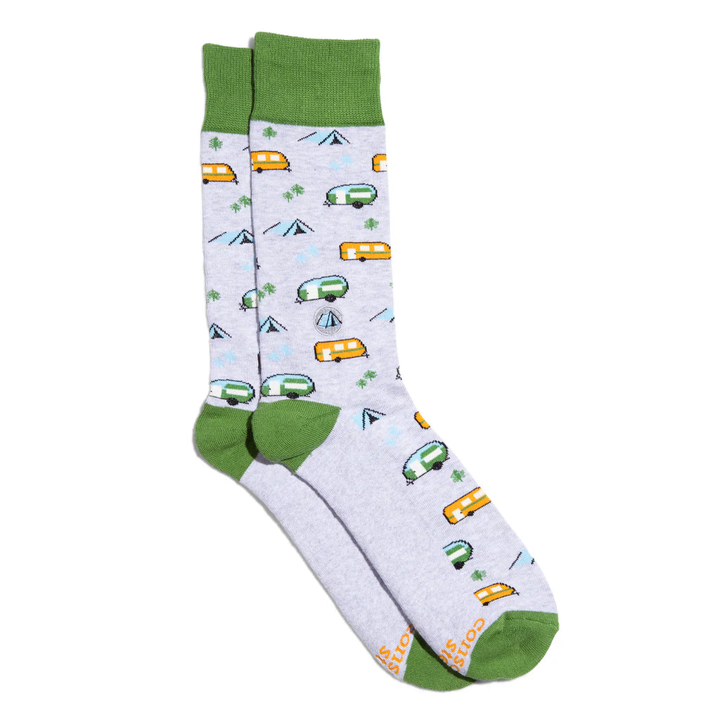 Conscious Step Organic Cotton Socks that Protects National Parks - Green Campers