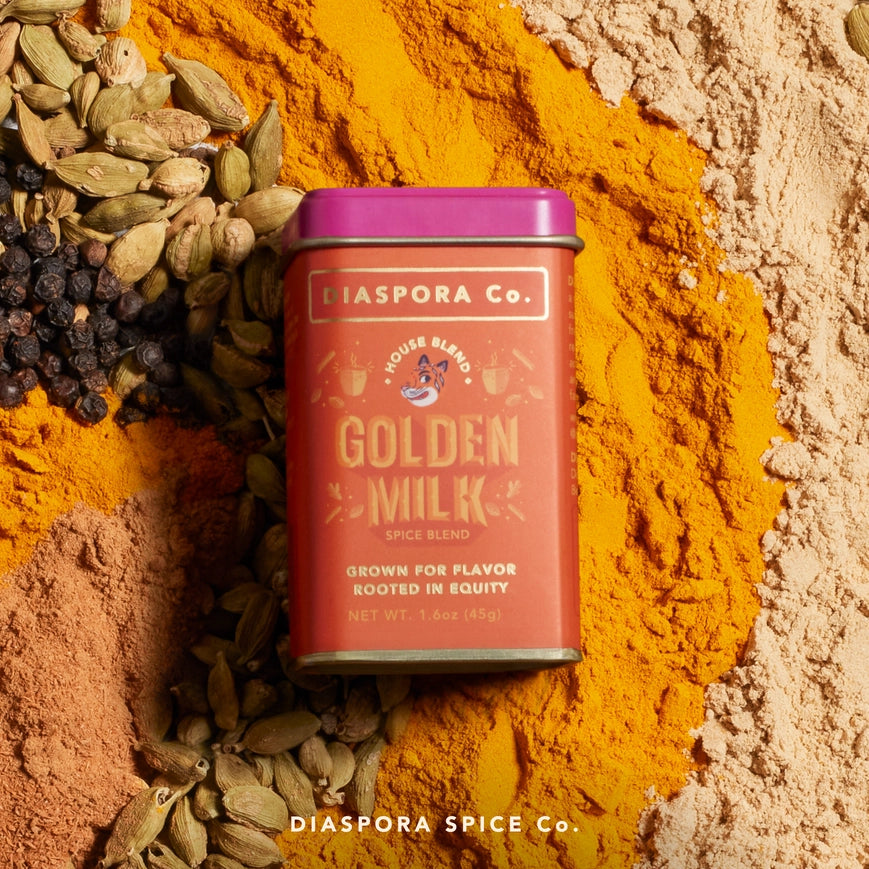 Diaspora Co. Natural Haldi Doodh Golden Milk Spice Blend