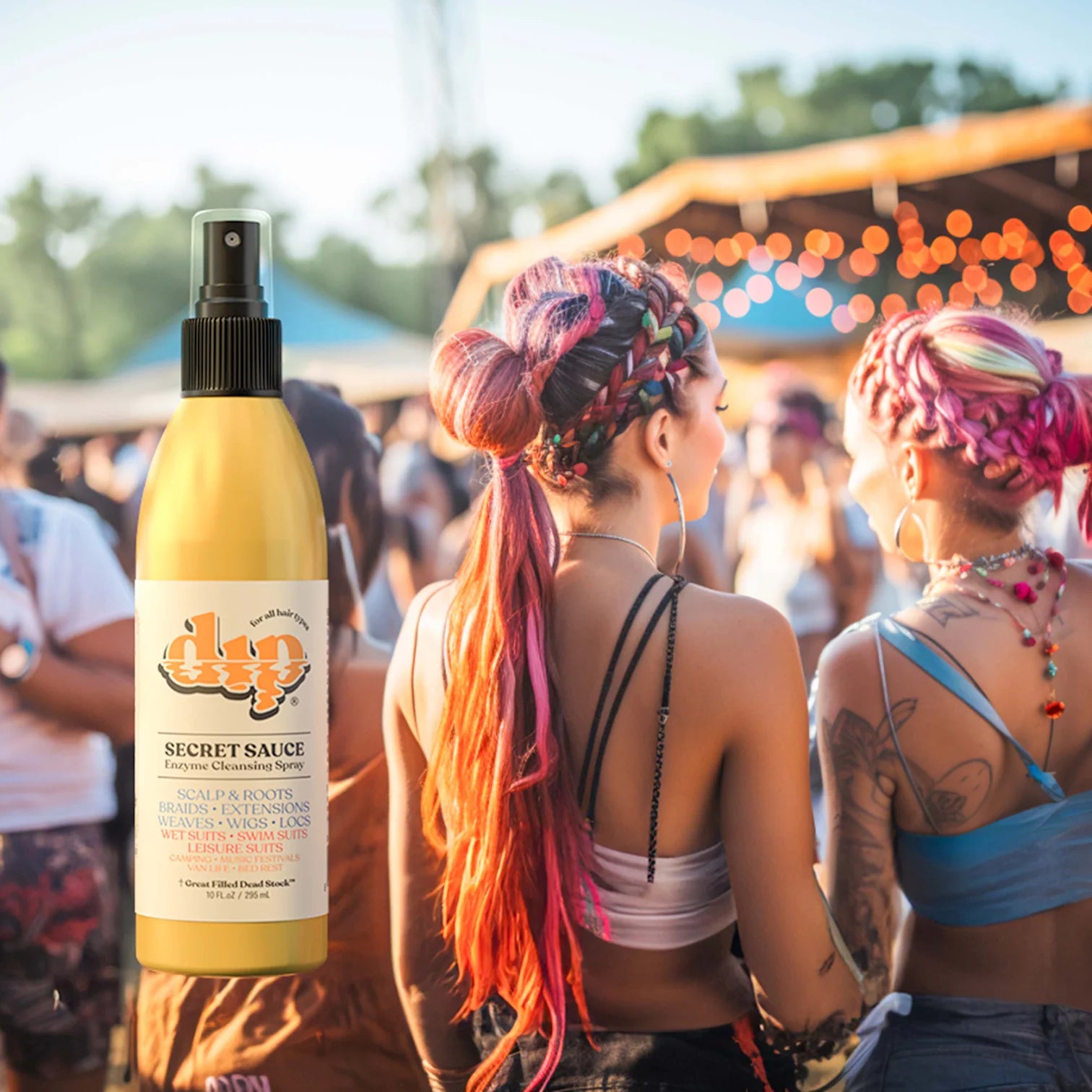 Dip Natural Secret Sauce Enzyme Spray for Hair – Terra Shepherd