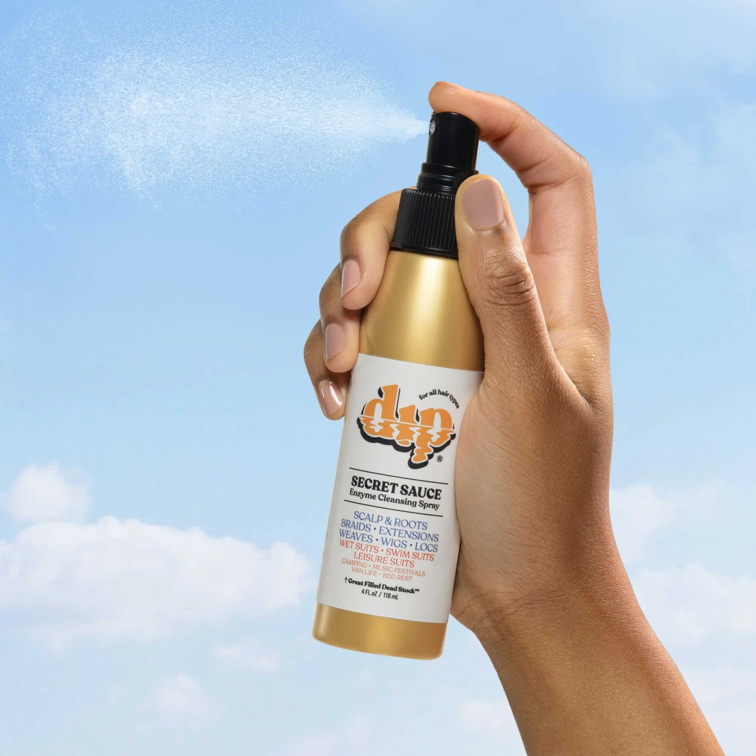 Dip Natural Secret Sauce Enzyme Spray for Hair – Terra Shepherd