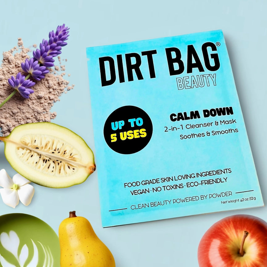 Dirt Bag Beauty Calm Down 2-in-1 Vegan Cleanser & Mask