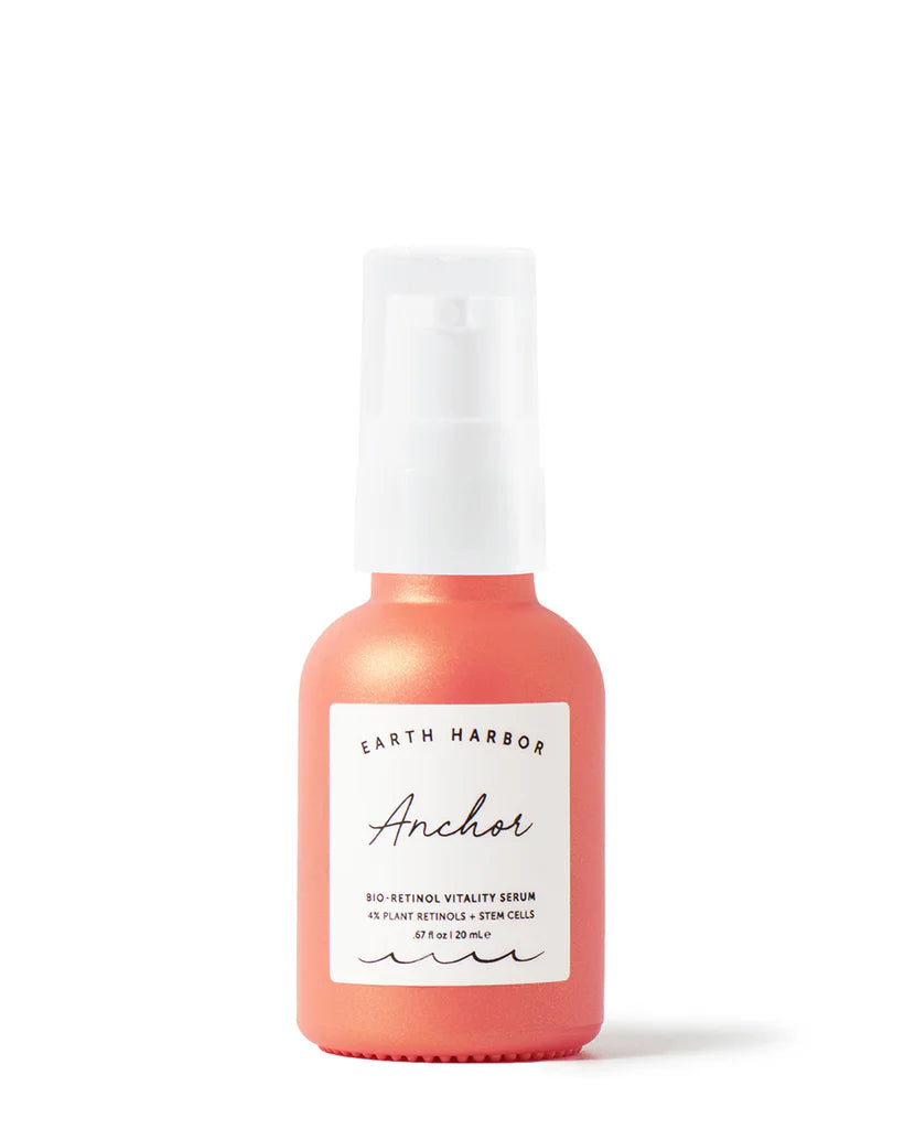 Earth Harbor Naturals Anchor Bio-Retinol Vitality Serum with Lychee and Bakuchiol Retinol Alternatives