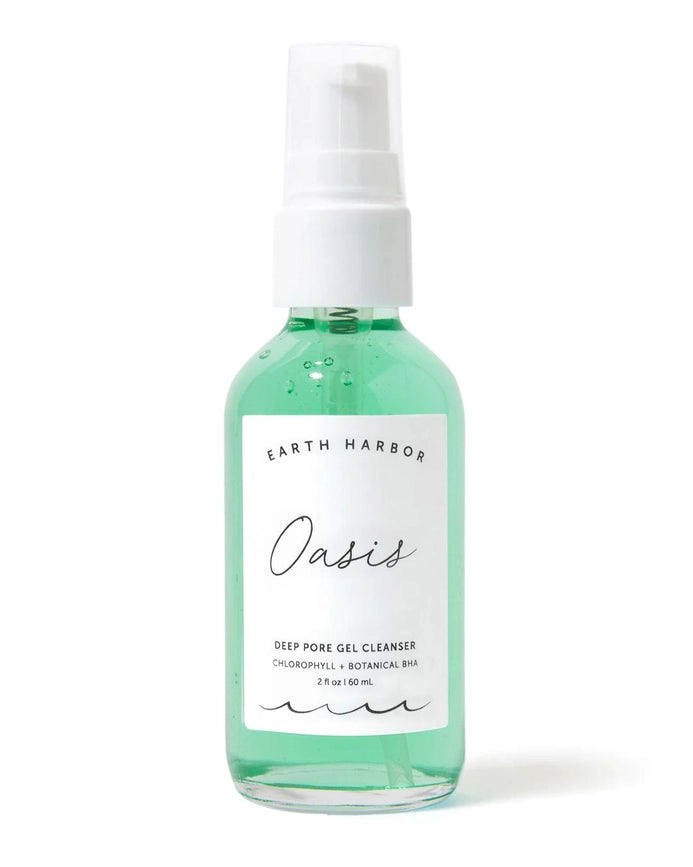 Earth Harbor Naturals Oasis Deep Pore Gel Cleanser with Chlorophyll + Botanical BHA