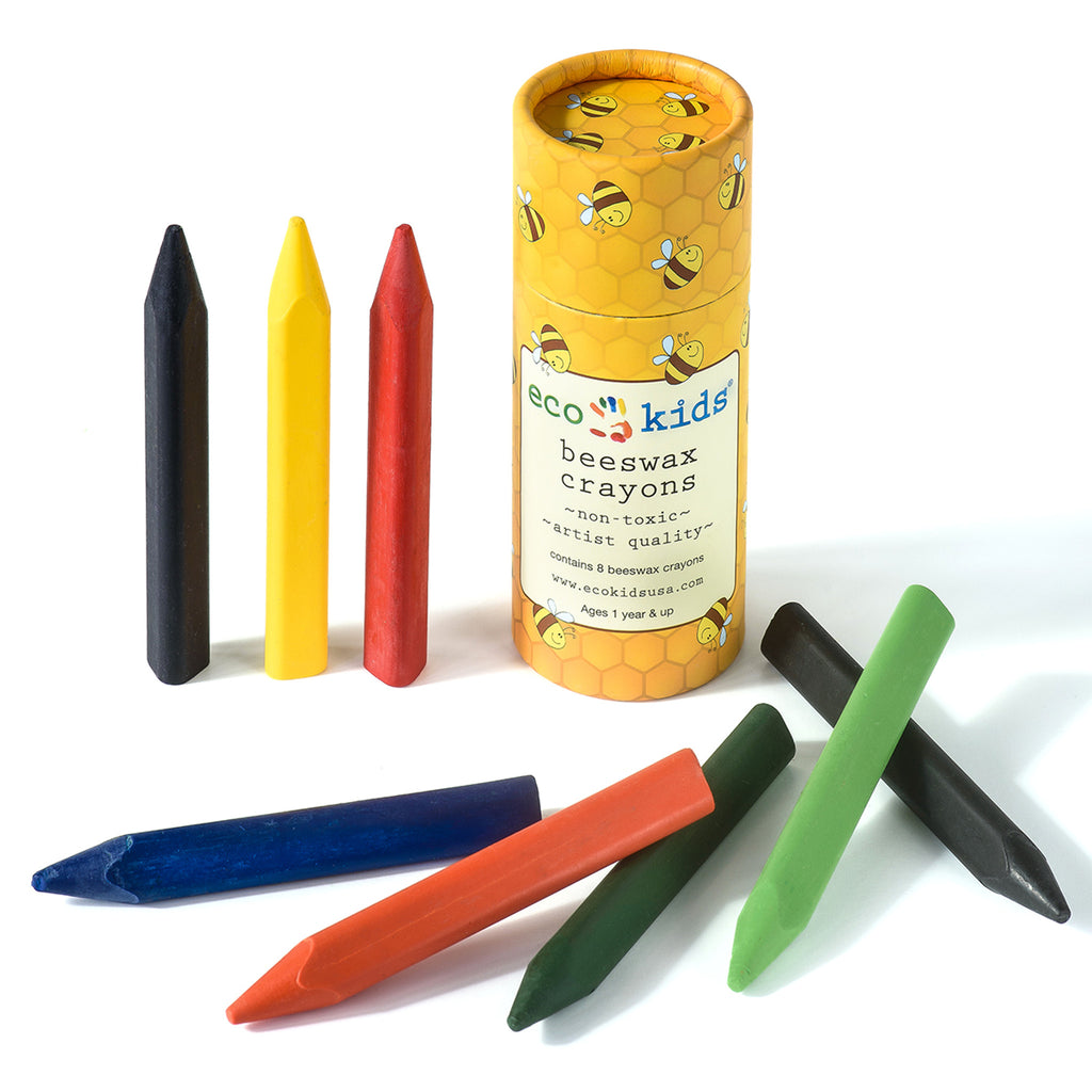 Eco-Kids Triangle Beeswax Crayons