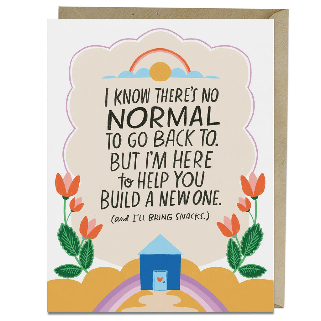 Em & Friends New Normal Empathy Greeting Card
