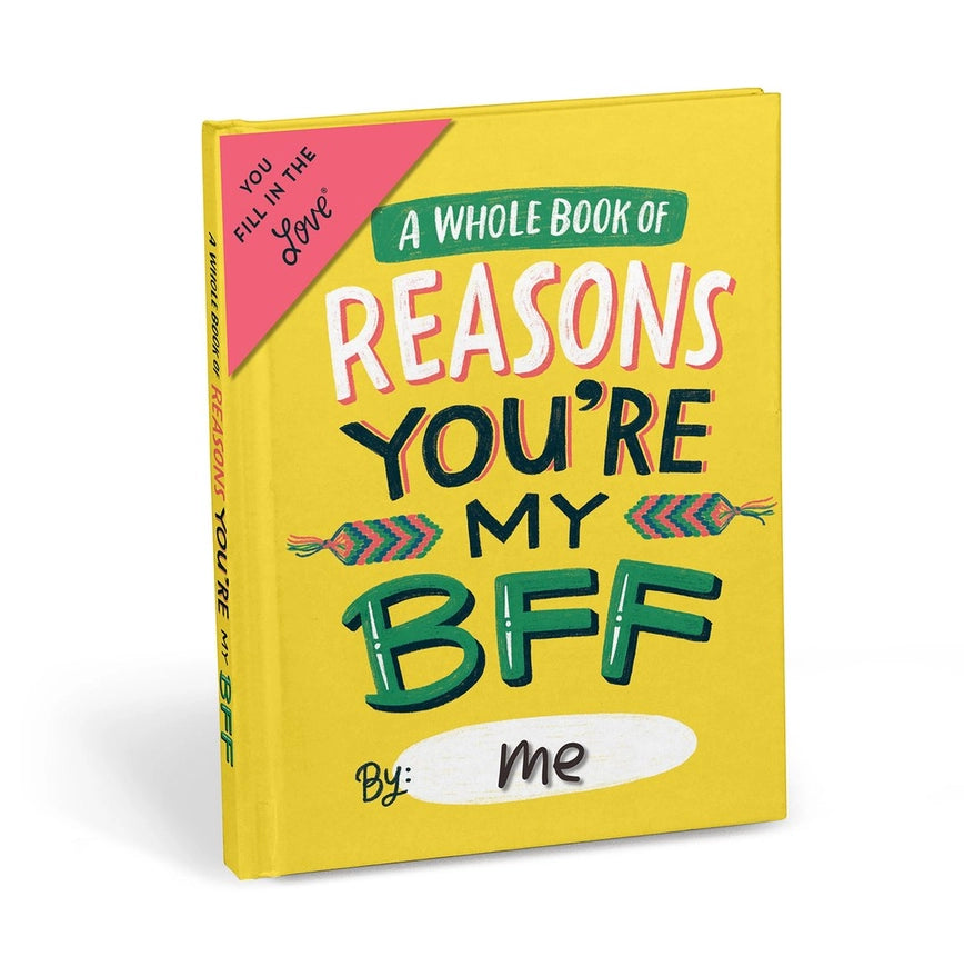 Em & Friends Reasons You're My BFF Fill in the Love One-of-a-Kind Gift Journal