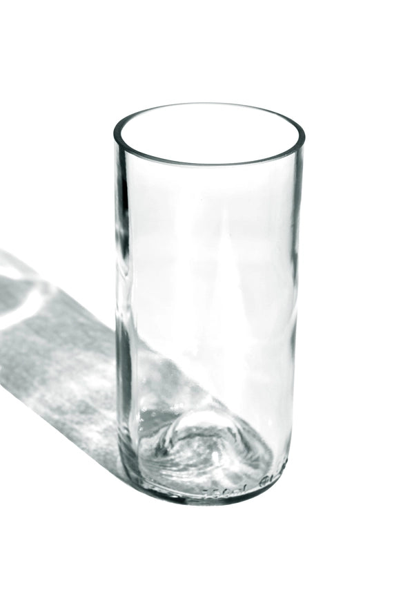 Upcycled Handcrafted Plain Drinking Glass Set