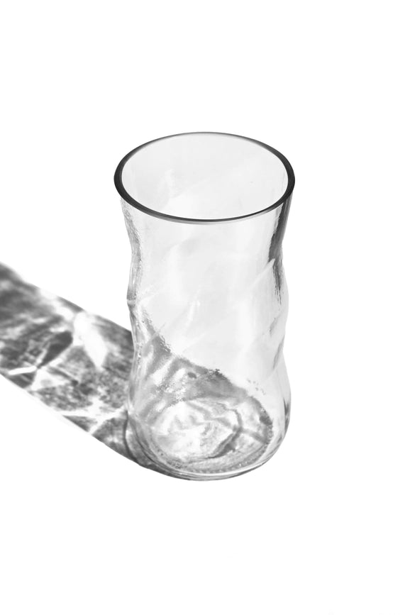 Ethical Global Handcrafted Upcycled 5oz Pepsi Drinking Glass Set of 4