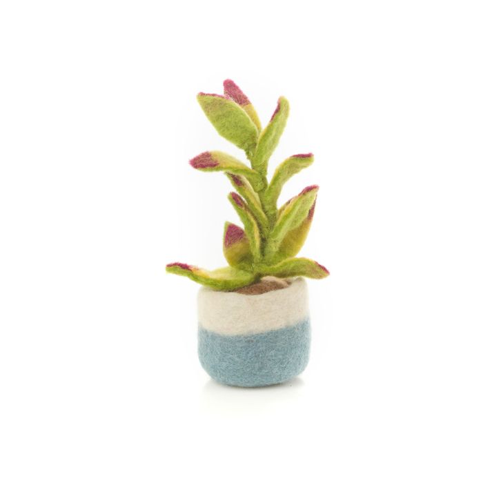 Felt So Good Purple Tipped Handmade Felt Plant