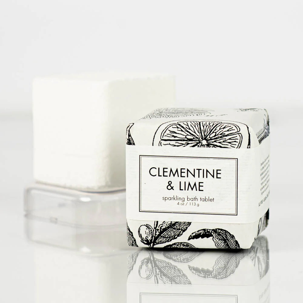 Formulary 55 Handcrafted Sparkling Bath Bomb Tablet - Clementine & Lime