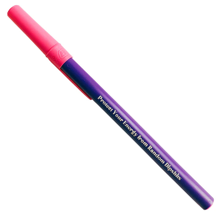GetBullish Ball Point Pen - Protect Your Energy From Random Dipshits