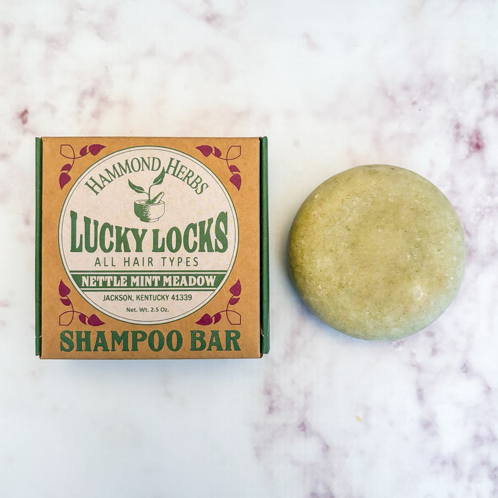 Hammond Herbs Lucky Locks Natural Zero Waste Shampoo Bar