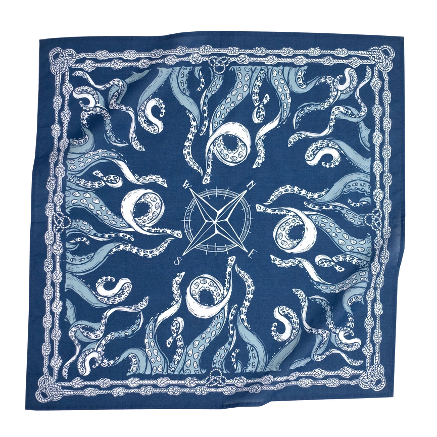 Handker Bandanas 070 Nautilus Cotton Bandana