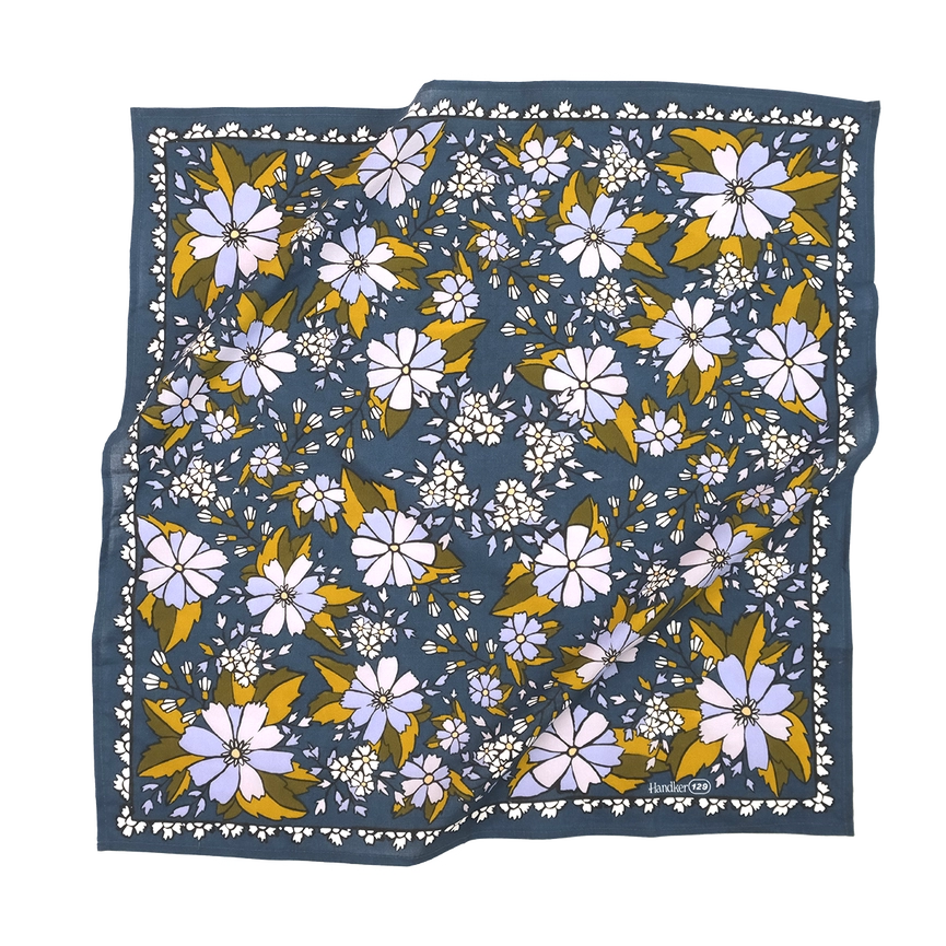 Handker Bandanas 129 Chicory Cotton Bandana