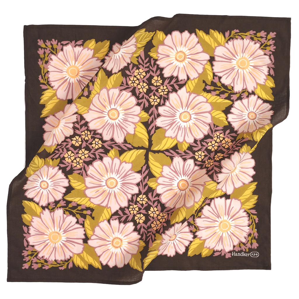 Handker Bandanas 134 Violet Cotton Bandana
