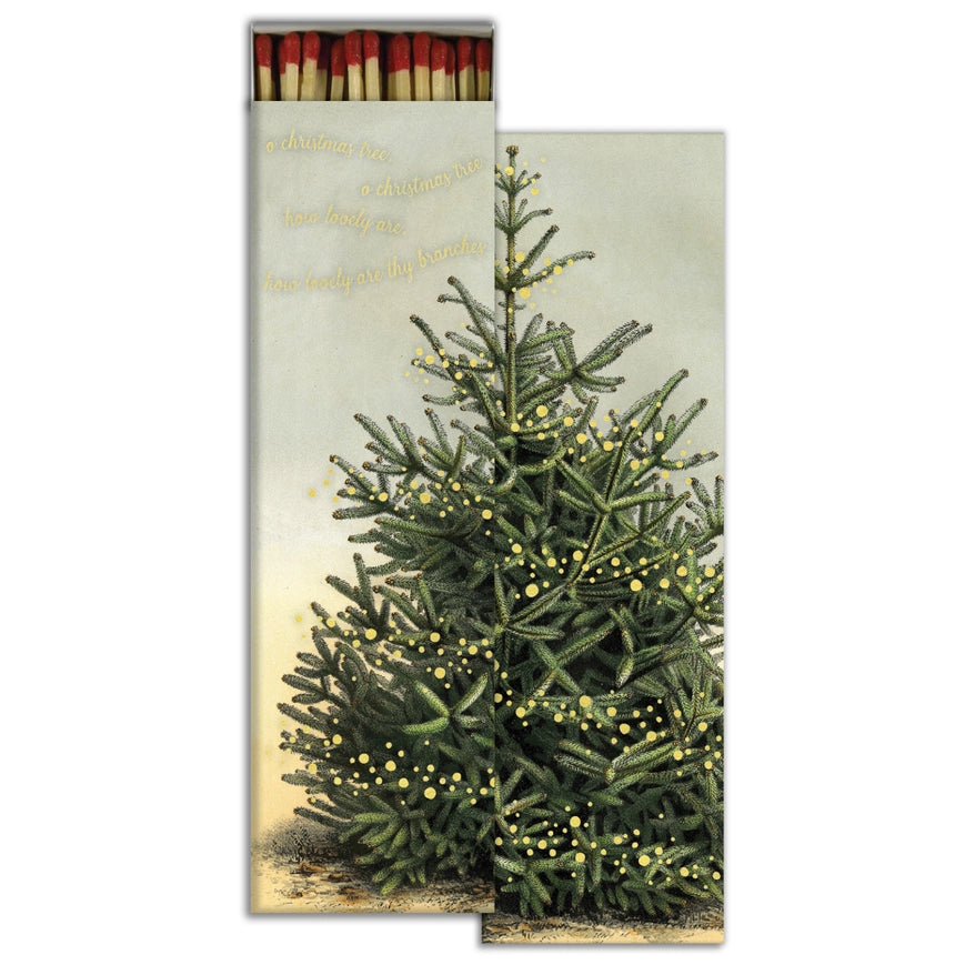HomArt Long Matches - Oh, Christmas Tree