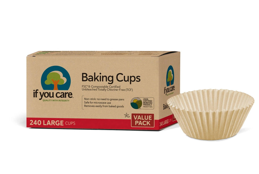 If You Care FSC Certified Large Baking Cups 240ct