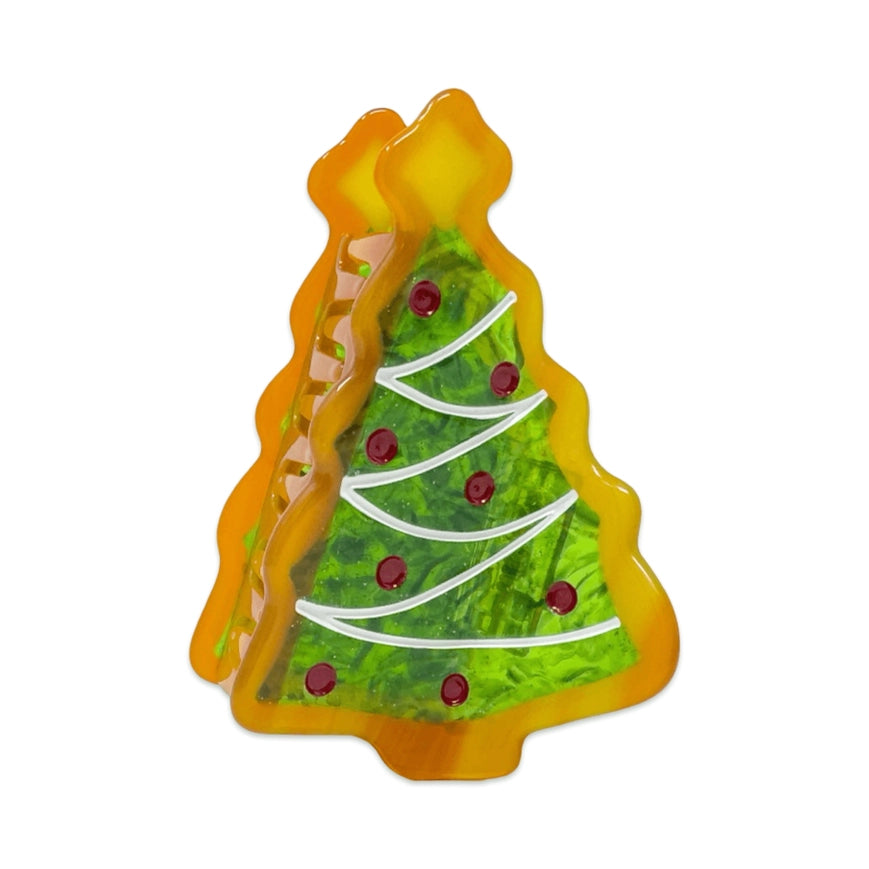 Jenny Lemons Midi Christmas Tree Hair Claw