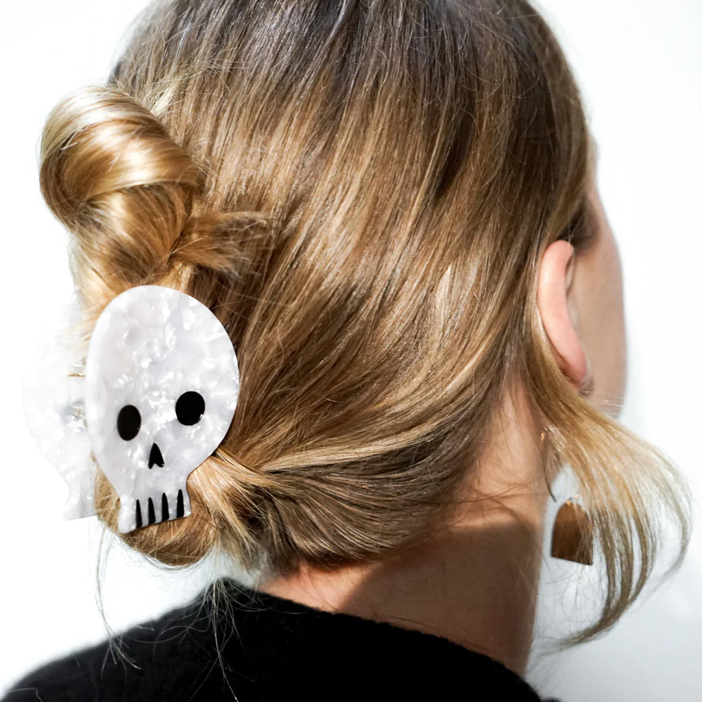 Larissa Loden Jewelry Spooky Season Large Halloween Skull Claw Hair Clip - Local Jewelry